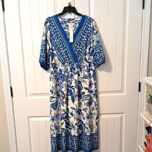 white christmas dresses Blaise Yellow Bloom Satin Maxi Dress - US 0